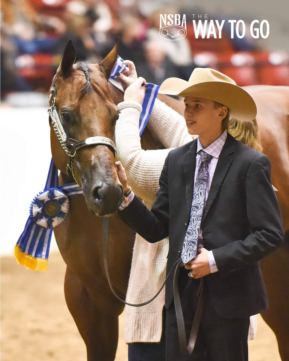 Oakwood’s Eli Ronk places first at AllAmerican Quarter Horse Congress